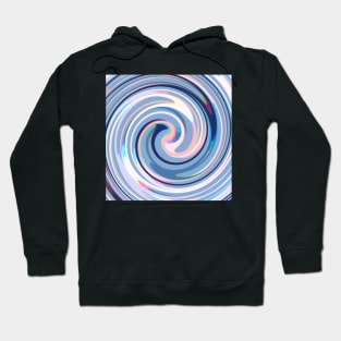 Swirl of Abstract Lines Of Soft Colors Hoodie